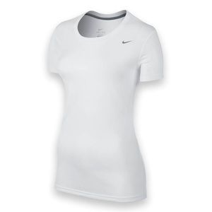 White Nike Performance Shirt 🦋✨